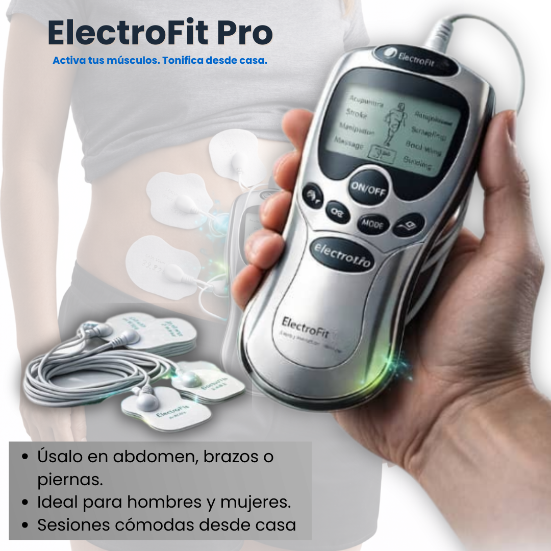 ElectroFit Pro: Todo lo que necesitas para activar tu cuerpo desde casa.