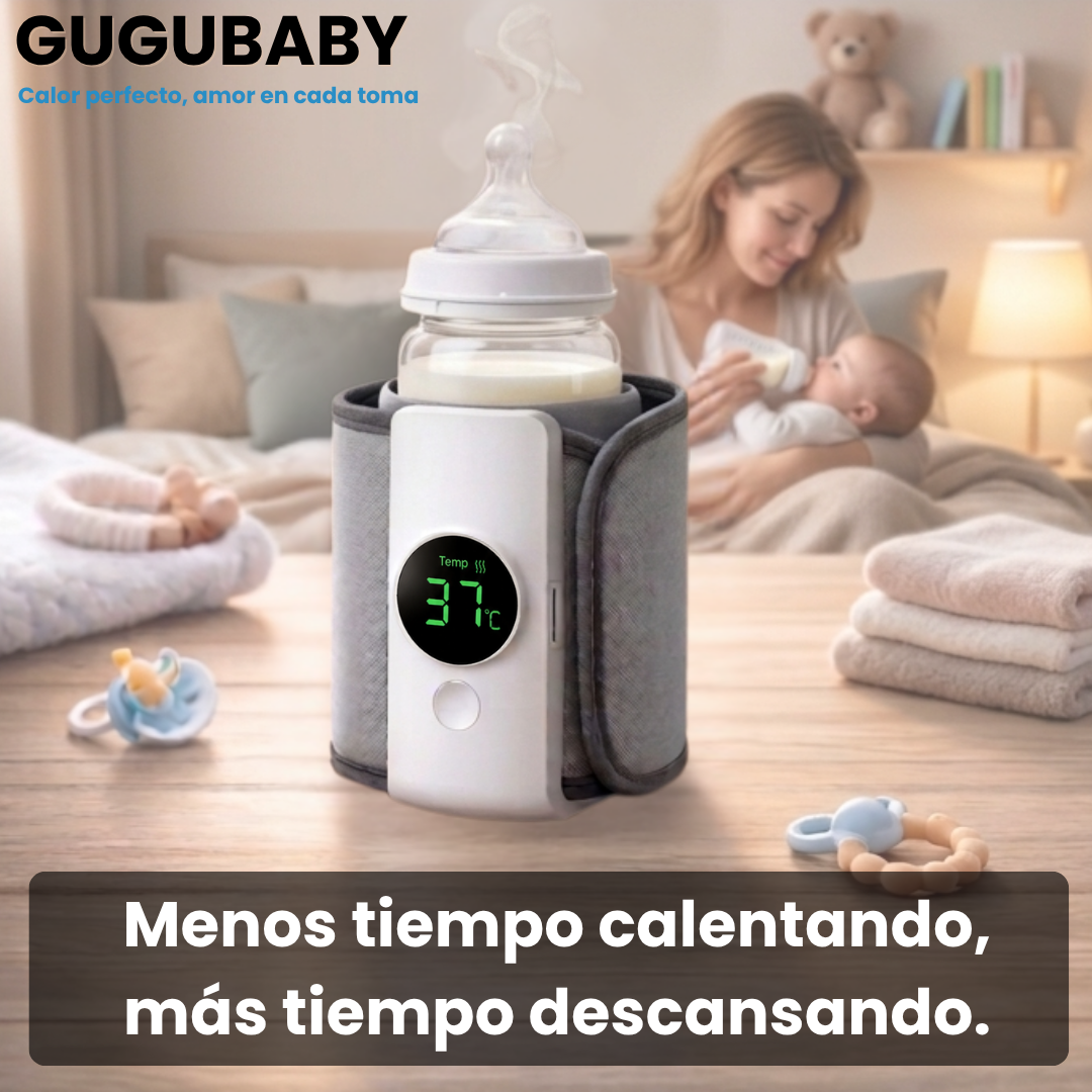 Biberón calientito en minutos, estés donde estés