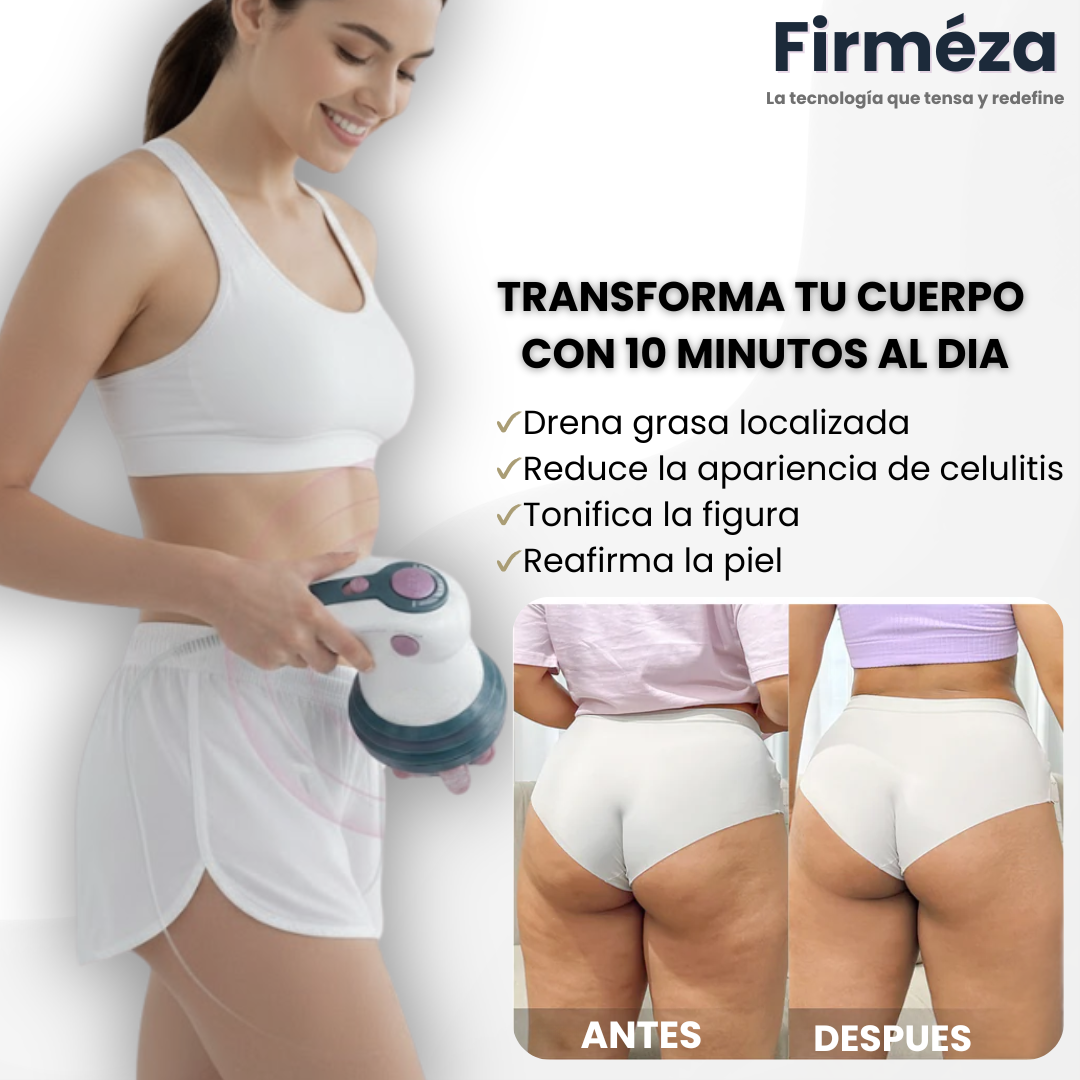 Pack Reafirmante Corporal: Masajeador Corporal + Electroestimulador GRATIS