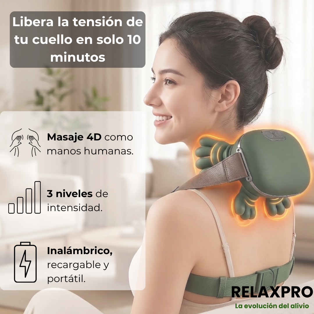 Disfruta de un masaje profesional profundo sin salir de casa y recupera tu bienestar.