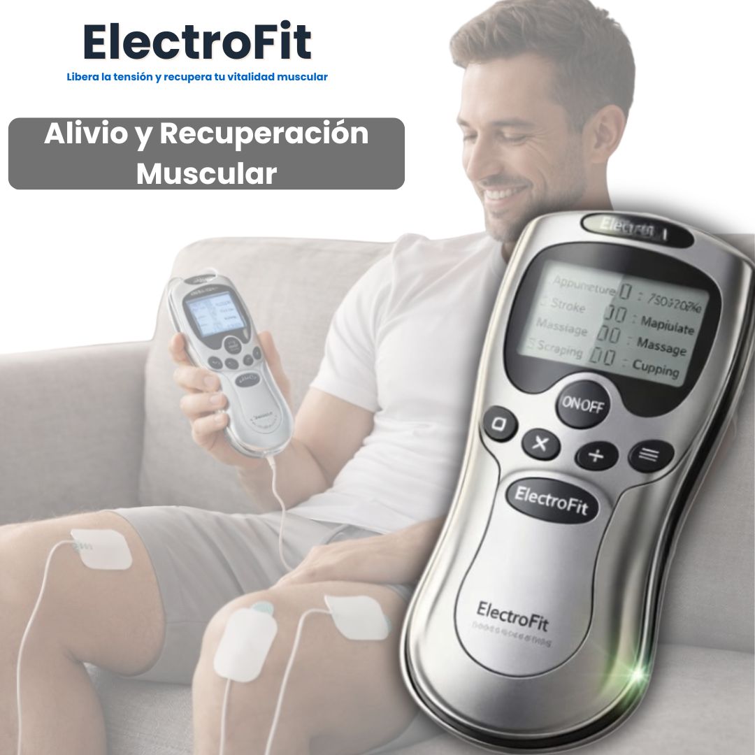 ElectroFit: Libera la tensión y recupera tu vitalidad muscular.
