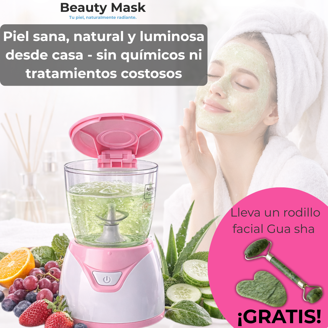 BEAUTY MASK + GUA SHA: El secreto natural para una piel radiante desde casa.